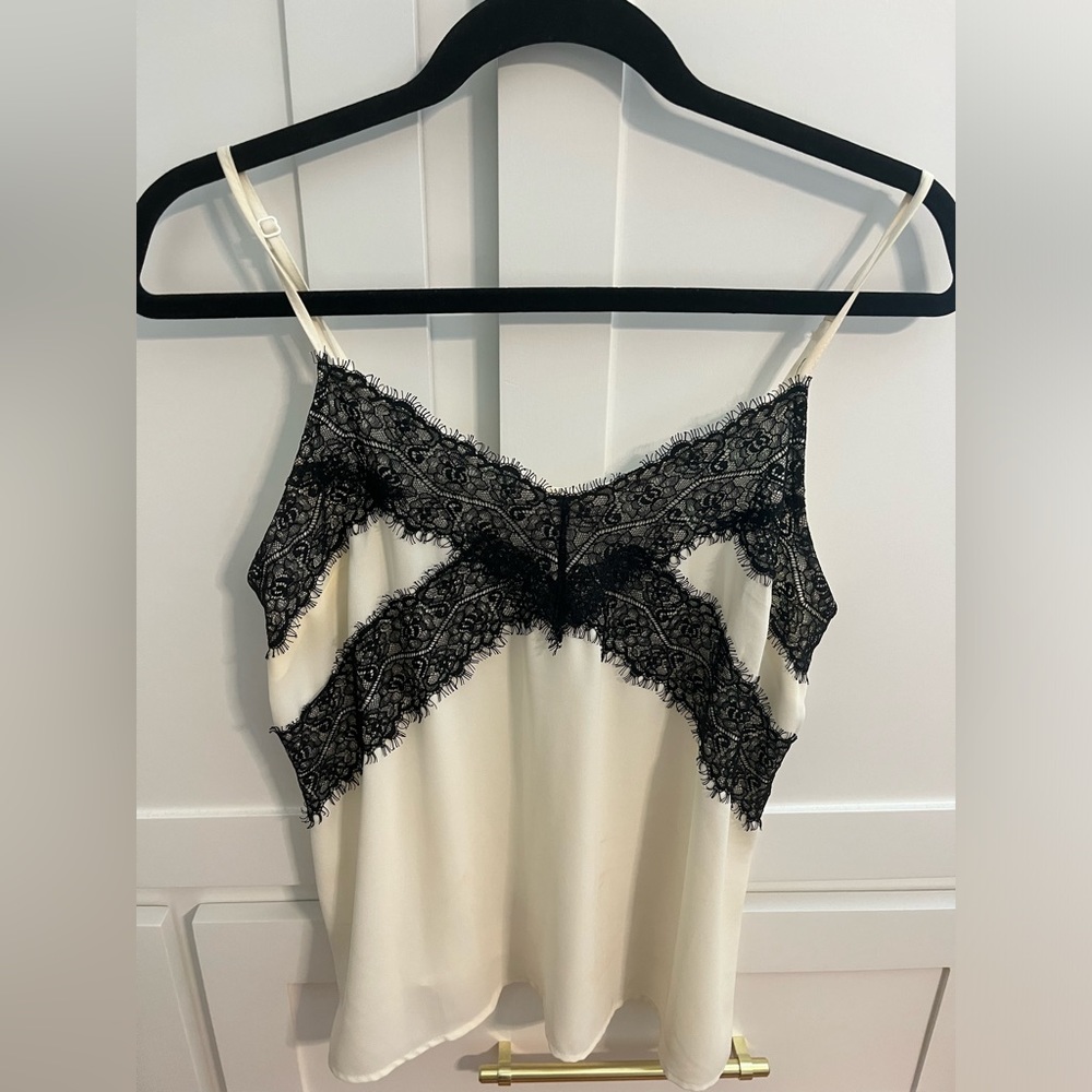 Vintage Forever21 Contemporary Camisole with Black Lace